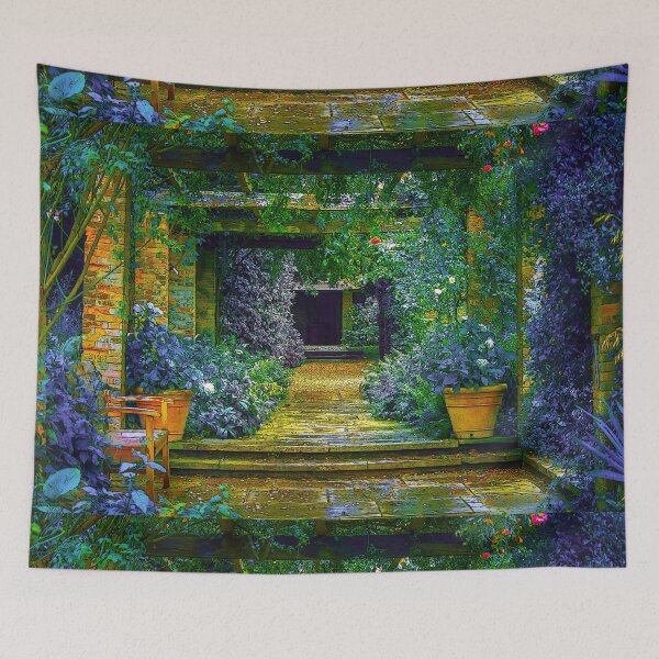 Item preview, Flower garden path designed and sold by MarieClaude1954.