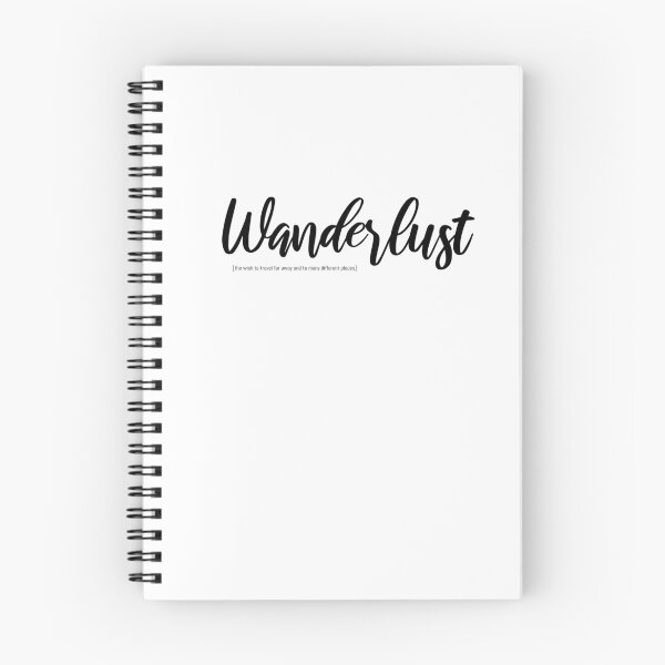 Item preview, WANDERLUST - Minimalist sticker designed and sold by Lei Z.