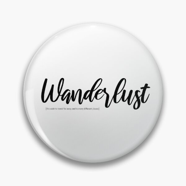 Item preview, WANDERLUST - Minimalist sticker designed and sold by Lei Z.