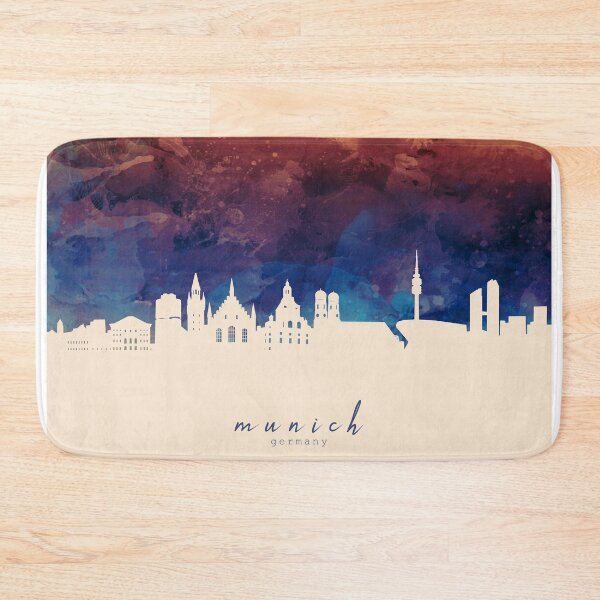 Item preview, munich skyline designed and sold by BekimART2.