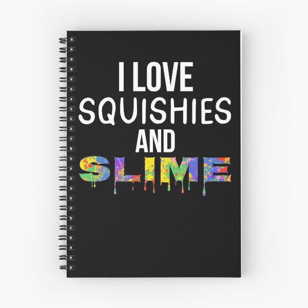 Item preview, I Love Squishies and Slime Gift Bright Colors Slime Making Design designed and sold by TNDesignStudio.