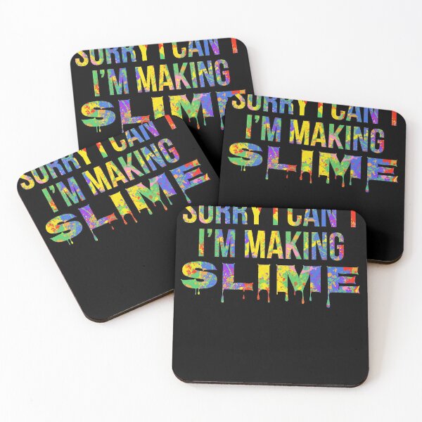 Item preview, Sorry I Can't I'm Making Slime Gift Bright Colors Slime Making Design designed and sold by TNDesignStudio.