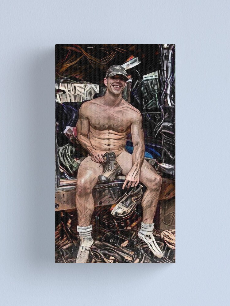 Alternate view of Boots & A Smile Canvas Print