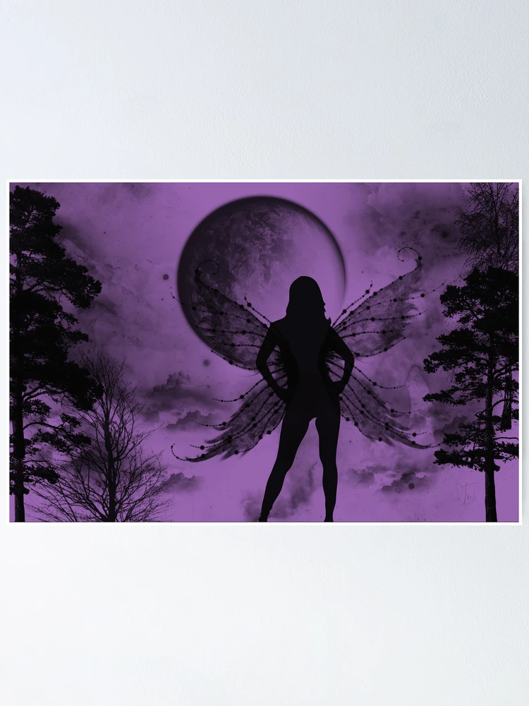 Thumbnail 1 of 3, Poster, Pixie Night designed and sold by Rozalia Toth.