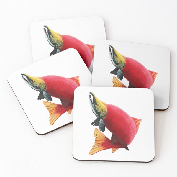 Item preview, Sockeye Salmon Illustration designed and sold by Moloko88.