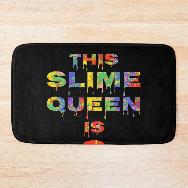Item preview, This Slime Queen is 8 Birthday Gift Bright Colors Slime Making Design designed and sold by TNDesignStudio.