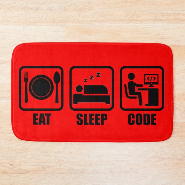 Item preview, Eat Sleep Code designed and sold by Aclothing.