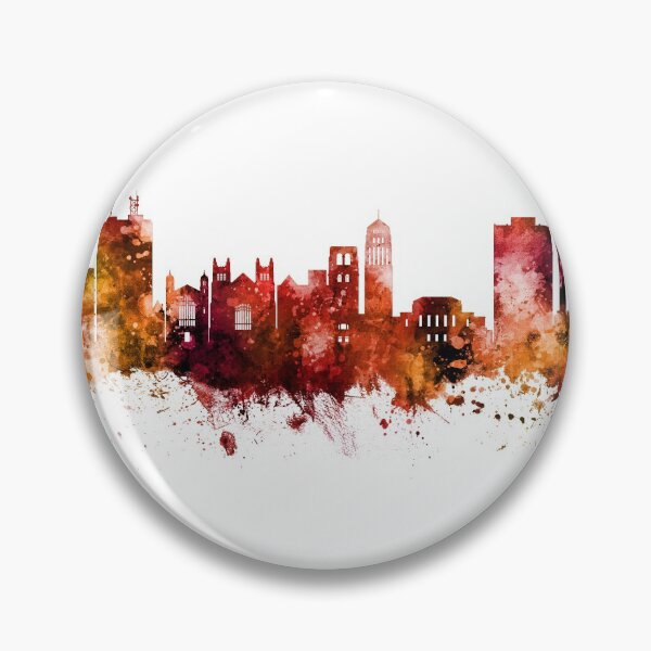 Item preview, Ann Arbor Michigan Skyline designed and sold by ArtPrints.