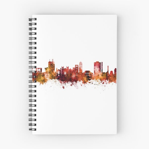 Item preview, Ann Arbor Michigan Skyline designed and sold by ArtPrints.