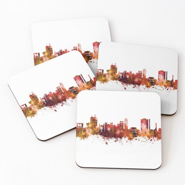Item preview, Ann Arbor Michigan Skyline designed and sold by ArtPrints.