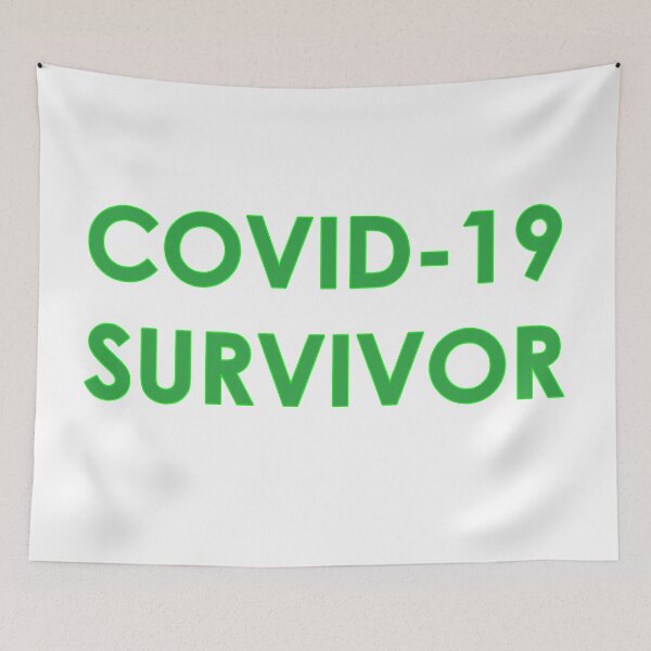 Item preview, COVID 19 Survivor | Typography designed and sold by rsty11.