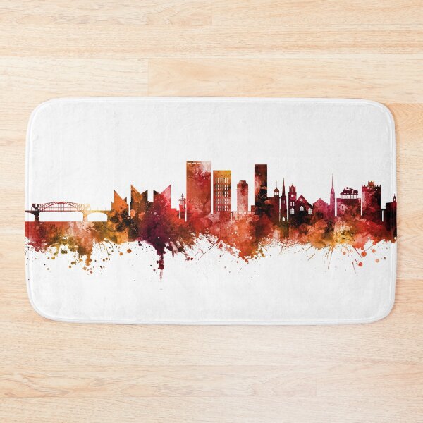 Item preview, Chattanooga Tennessee Skyline designed and sold by ArtPrints.