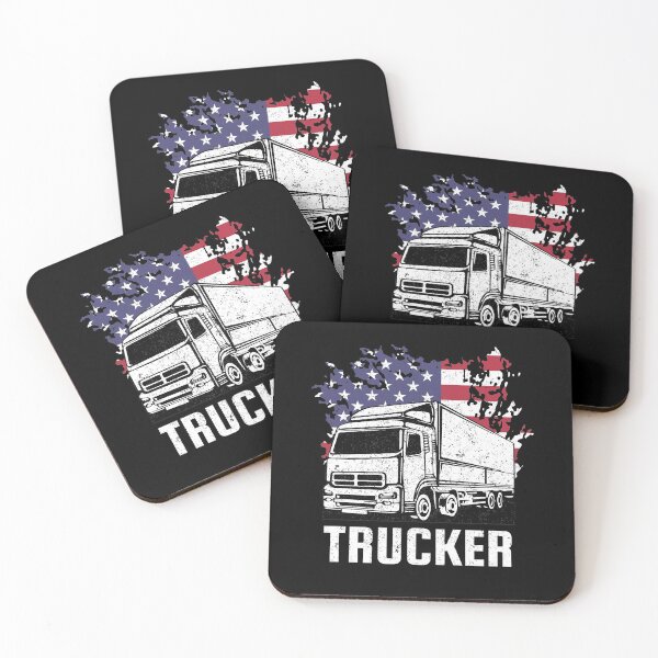 Item preview, Proud Trucker designed and sold by Benartstudio.