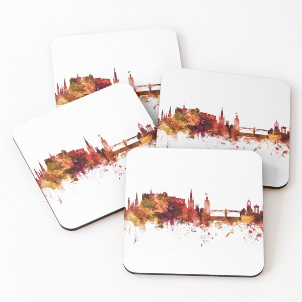 Item preview, Edinburgh Scotland Skyline designed and sold by ArtPrints.