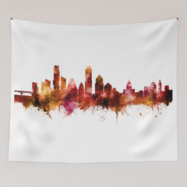 Item preview, Austin Texas Skyline designed and sold by ArtPrints.