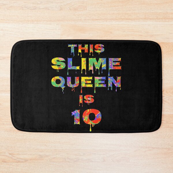 Item preview, This Slime Queen is 10 Birthday Gift Bright Colors Slime Making Design designed and sold by TNDesignStudio.