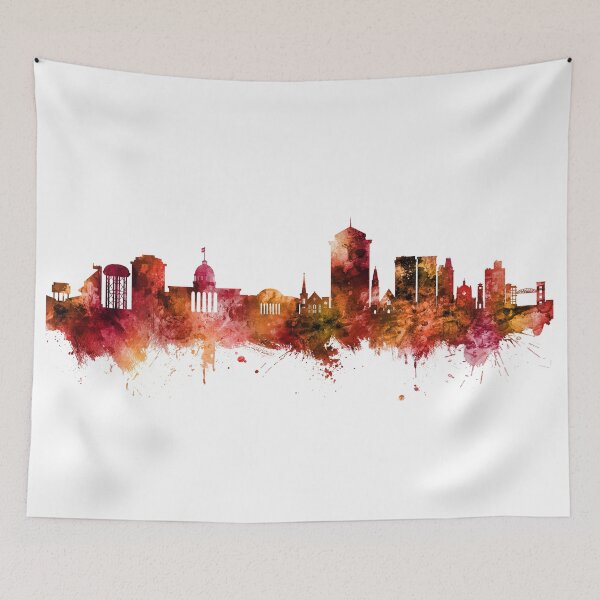 Item preview, Montgomery Alabama Skyline designed and sold by ArtPrints.