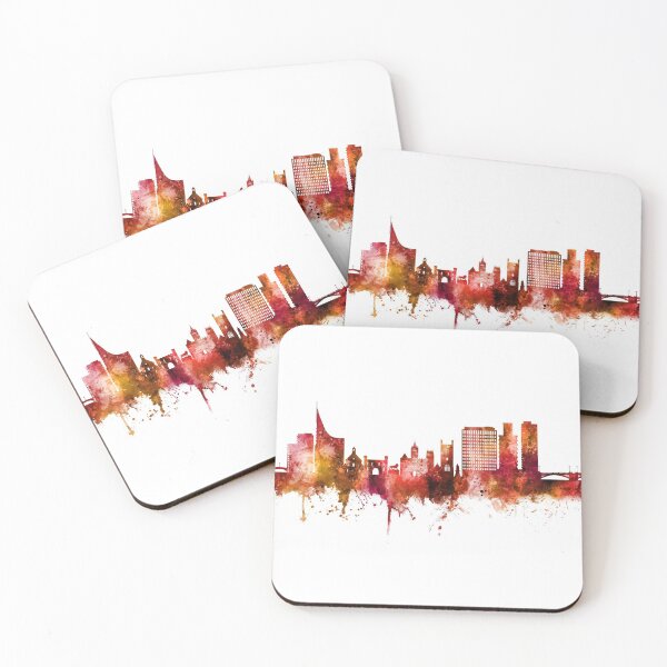 Artikelvorschau, Reading England Skyline entworfen und verkauft von ArtPrints.