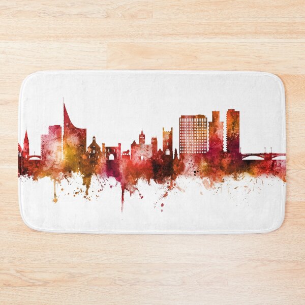 Artikelvorschau, Reading England Skyline entworfen und verkauft von ArtPrints.