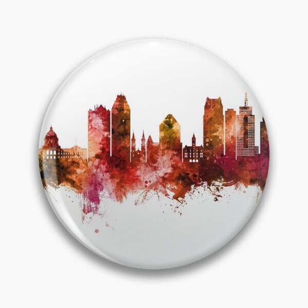 Item preview, Saint Paul Minnesota Skyline designed and sold by ArtPrints.