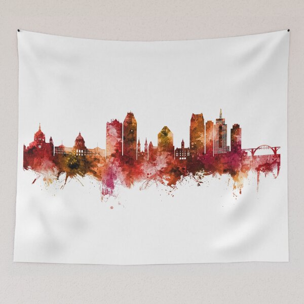 Item preview, Saint Paul Minnesota Skyline designed and sold by ArtPrints.