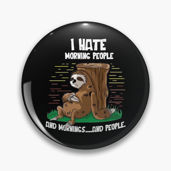 Item preview, I hate morning people designed and sold by FashionFuture.
