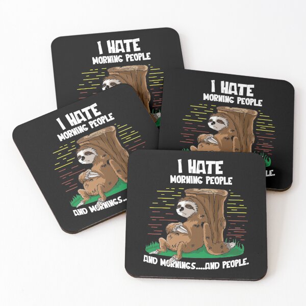 Item preview, I hate morning people designed and sold by FashionFuture.