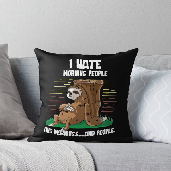 Item preview, I hate morning people designed and sold by FashionFuture.