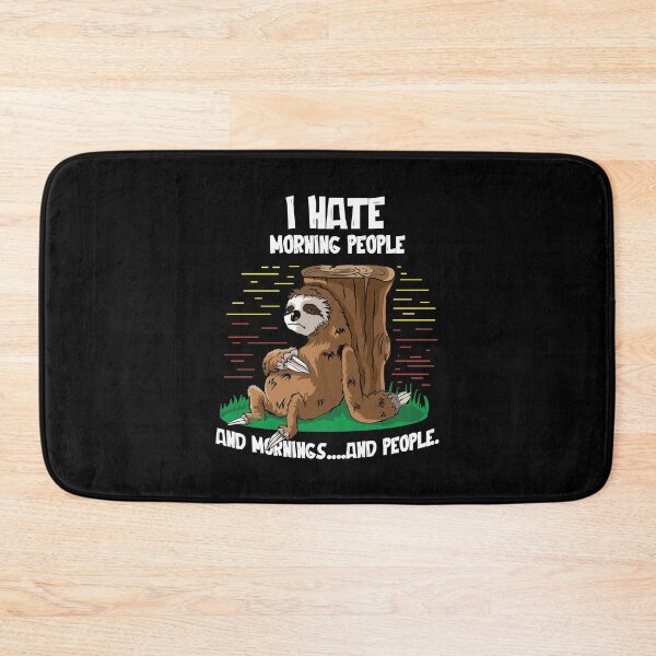 Item preview, I hate morning people designed and sold by FashionFuture.