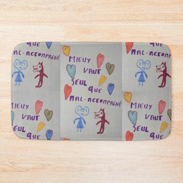 Item preview, Better alone than badly accompanied designed and sold by ThereseLyssia.