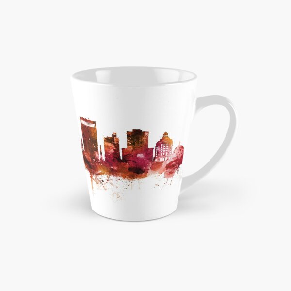 Item preview, Asheville North Carolina Skyline designed and sold by ArtPrints.