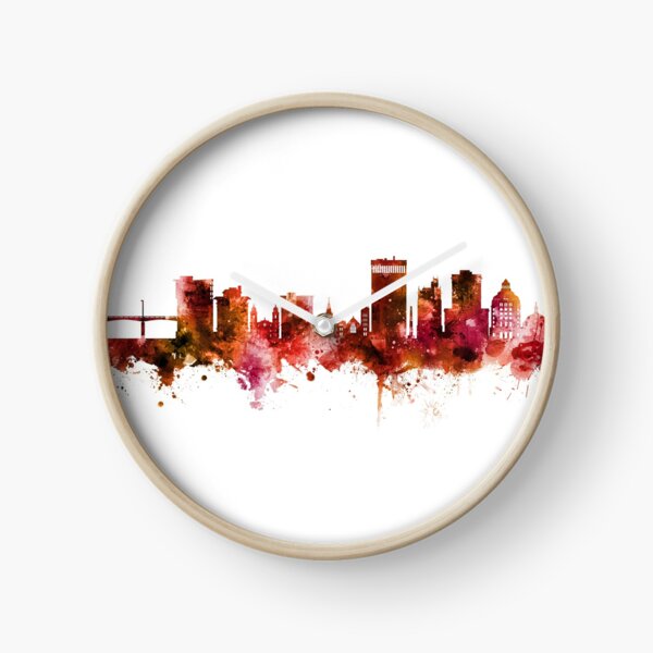 Artikelvorschau, Asheville North Carolina Skyline entworfen und verkauft von ArtPrints.
