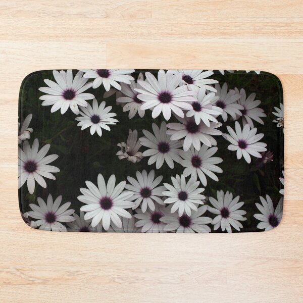 Item preview, White African Daisies In A Flower Bed designed and sold by taiche.