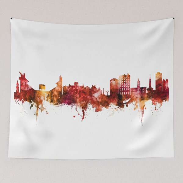 Item preview, Athens Georgia Skyline designed and sold by ArtPrints.