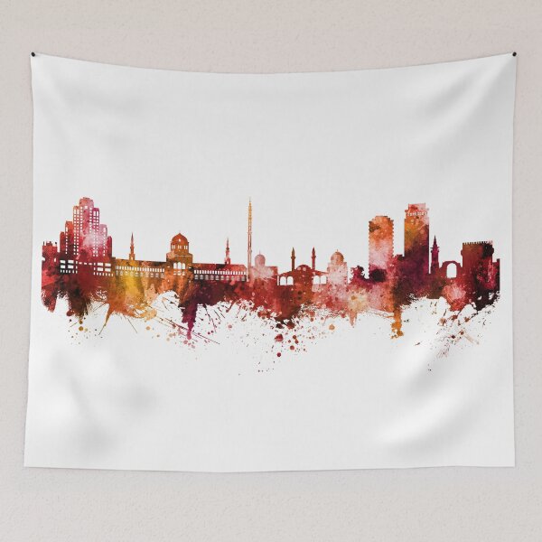 Item preview, Damascus Syria Skyline designed and sold by ArtPrints.
