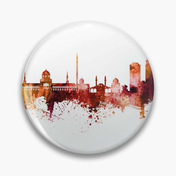 Item preview, Damascus Syria Skyline designed and sold by ArtPrints.