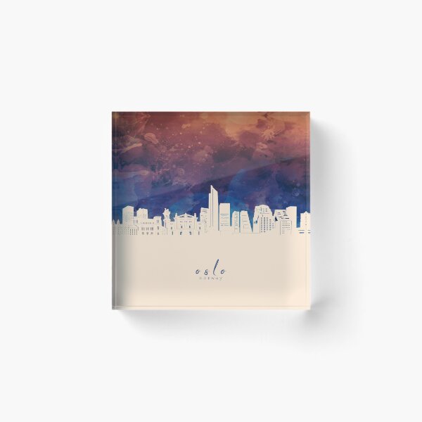 Item preview, oslo skyline designed and sold by BekimART2.