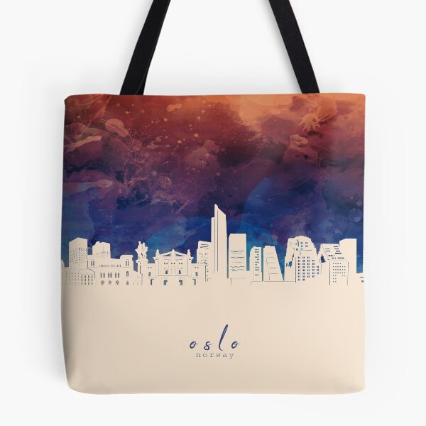 Artikelvorschau, Oslo Skyline entworfen und verkauft von BekimART2.