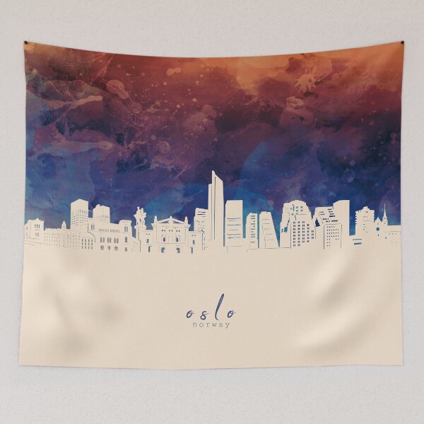 Item preview, oslo skyline designed and sold by BekimART2.