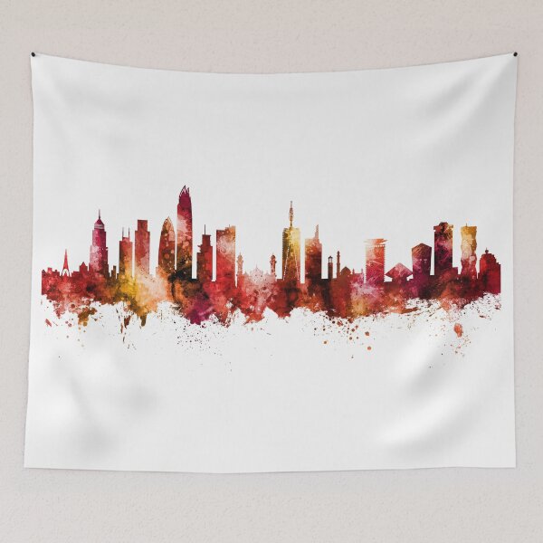 Item preview, Nairobi Kenya Skyline designed and sold by ArtPrints.