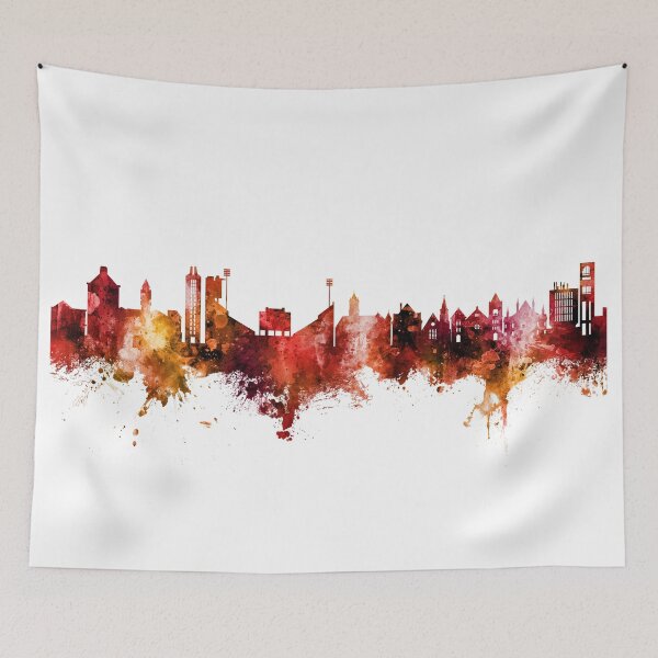 Item preview, Lawrence Kansas Skyline designed and sold by ArtPrints.