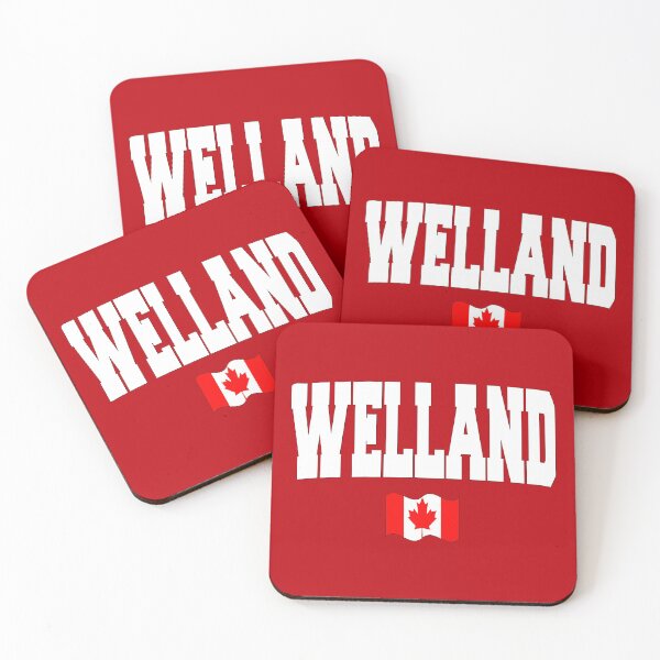 Item preview, Welland with Canadian flag designed and sold by AllShirts21.