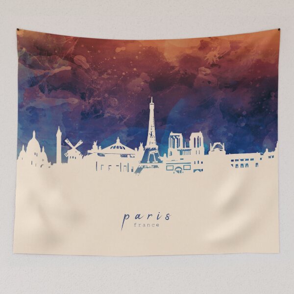 Item preview, paris skyline designed and sold by BekimART2.