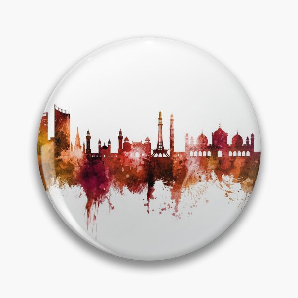 Item preview, Lahore Pakistan Skyline designed and sold by ArtPrints.
