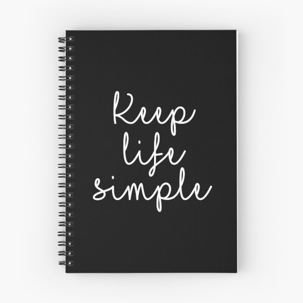 Item preview, keep life simple designed and sold by corbrand.