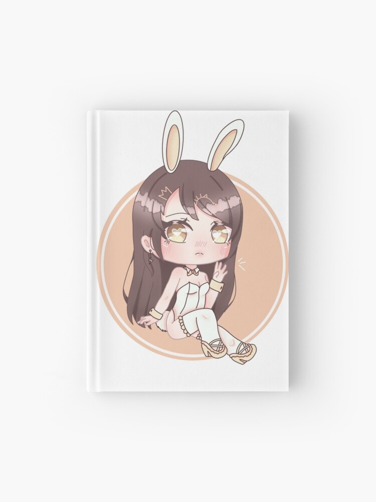 Cute Anime Girl - Gacha Edit Hardcover Journal for Sale by BambooBanana