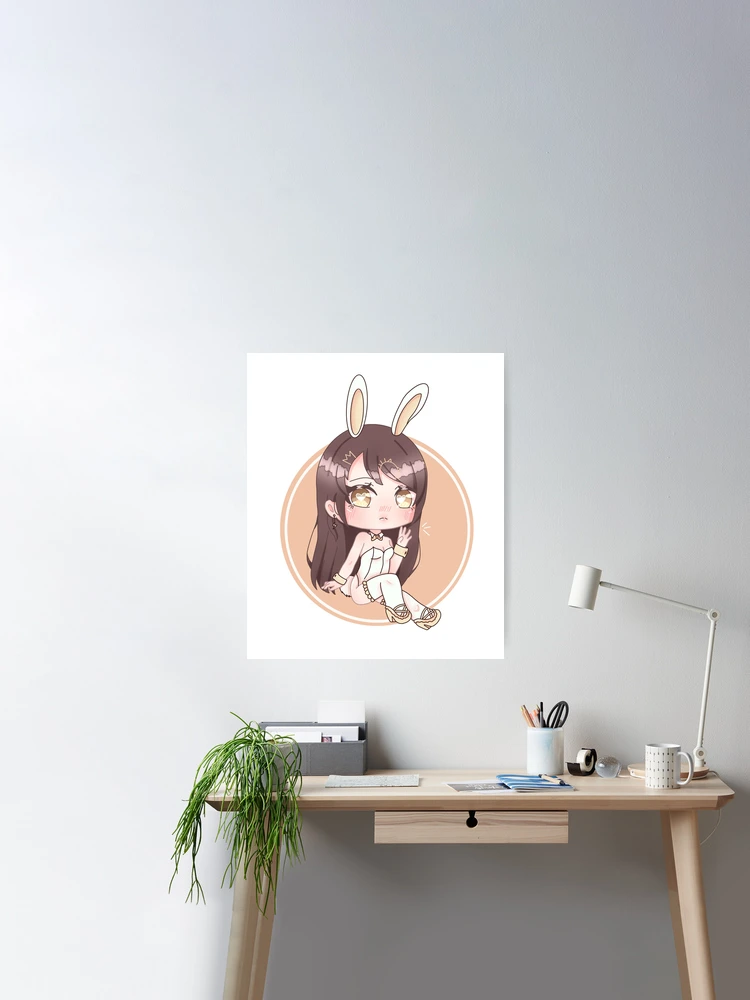 Bunny Yamasaki - gacha edit Poster for Sale by BambooBanana