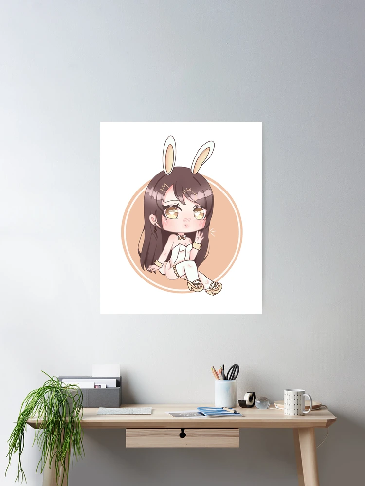 Bunny Yamasaki - gacha edit Poster for Sale by BambooBanana