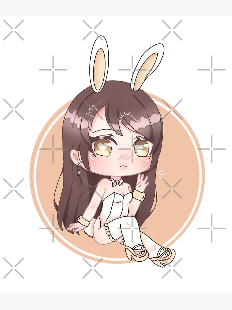 "Bunny Yamasaki - gacha edit" Poster by BambooBanana | Redbubble