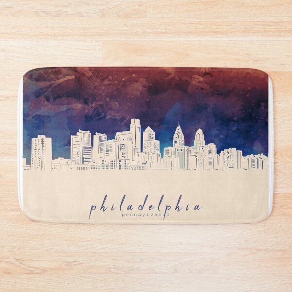 Item preview, philadelphia skyline designed and sold by BekimART2.